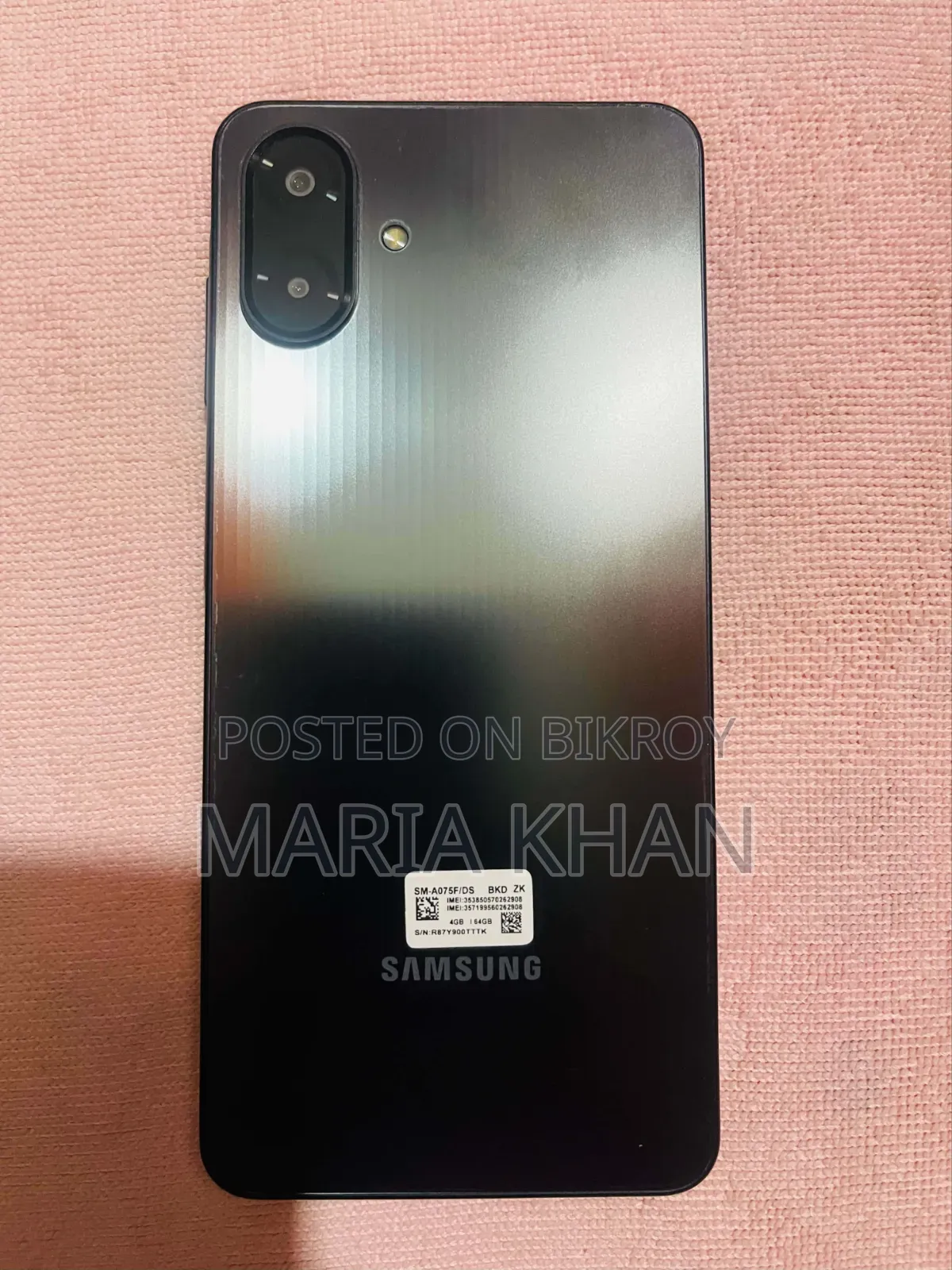 New Samsung Galaxy A07 4G 64 GB Black