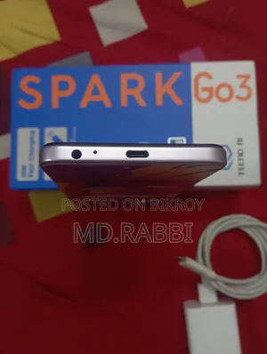 Tecno Spark Go 3 64 GB Purple