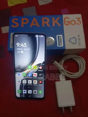 Tecno Spark Go 3 64 GB Purple