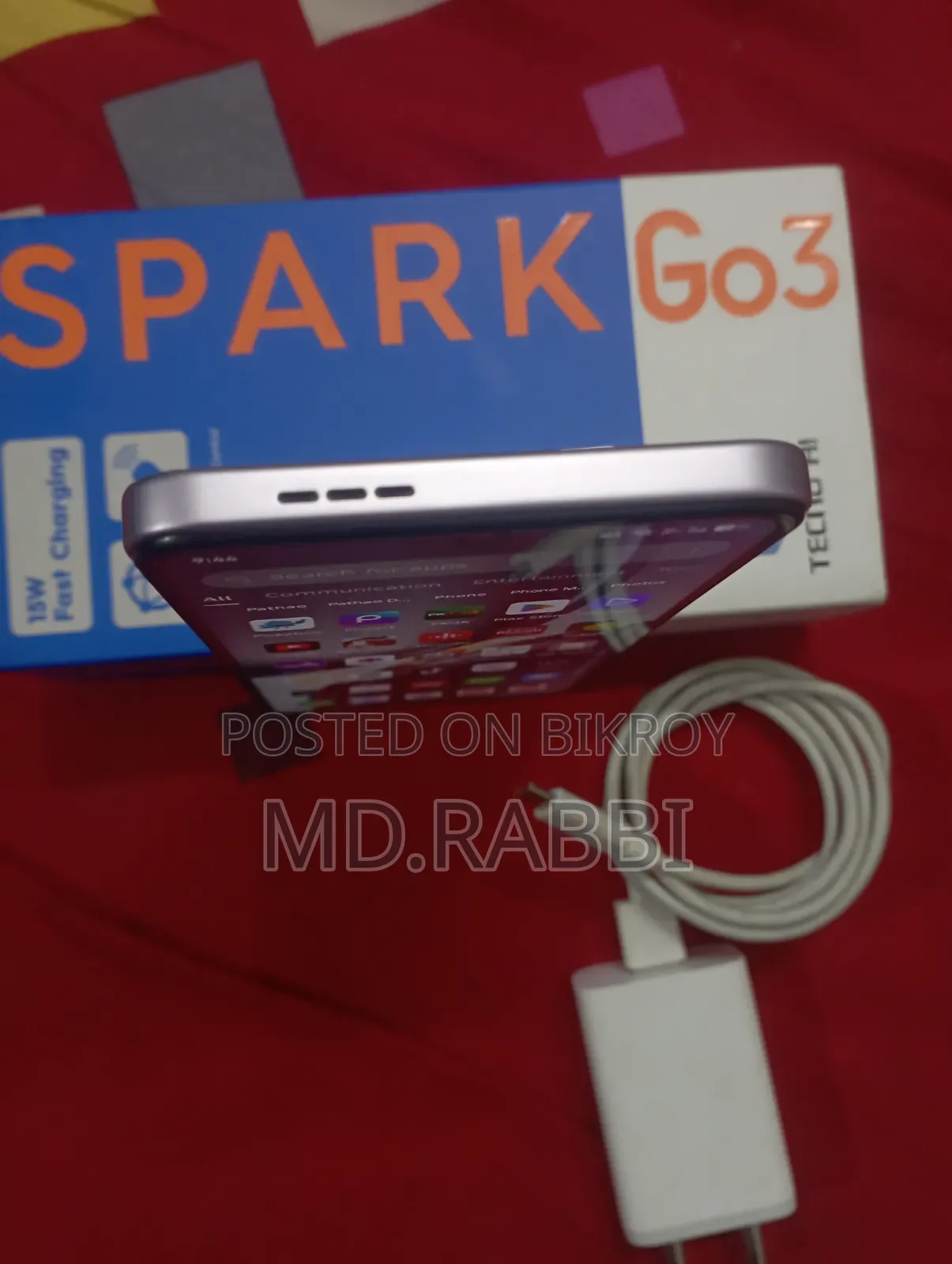 Tecno Spark Go 3 64 GB Purple