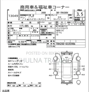 Toyota HiAce 2021 Blue