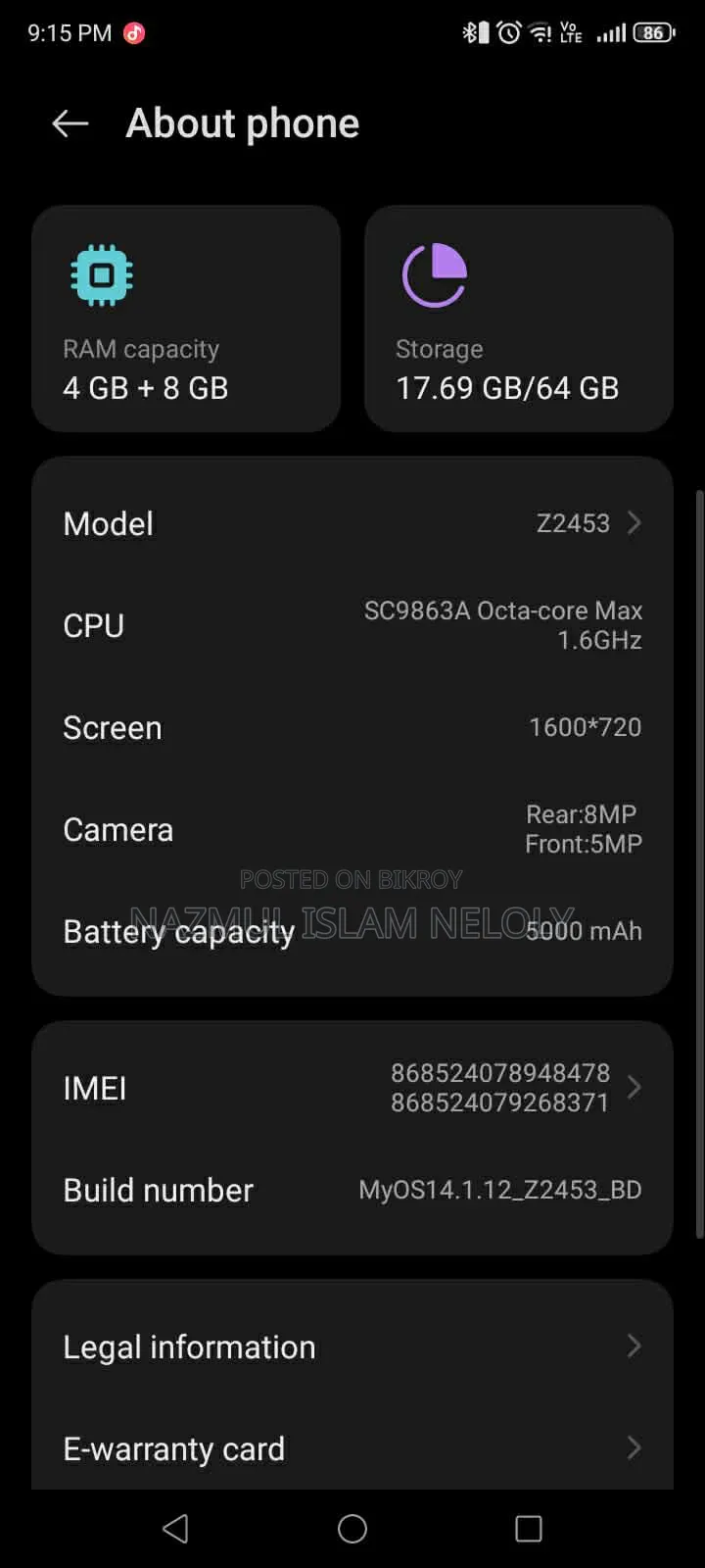 Zte Z233vl 4 Gb