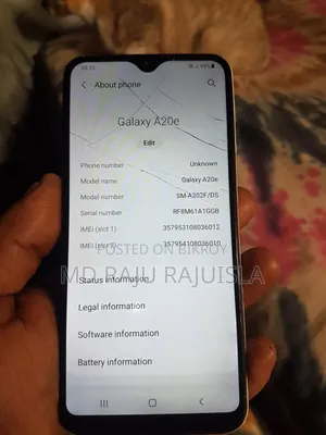 Samsung Galaxy A20e 32 GB White