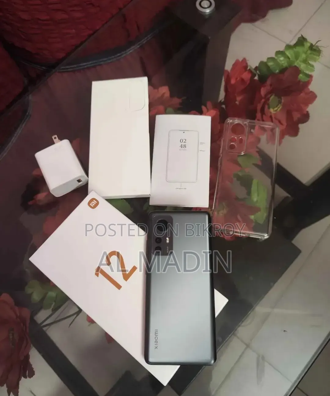 শাওমি ১২এক্স ২৫৬ জিবি ব্ল্যাক
