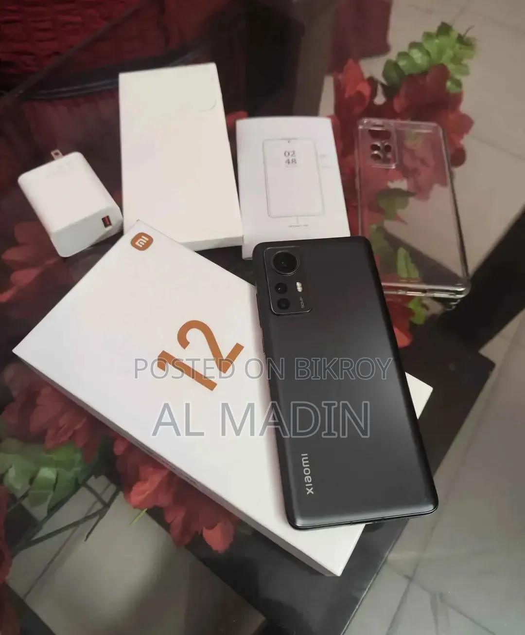 শাওমি ১২এক্স ২৫৬ জিবি ব্ল্যাক