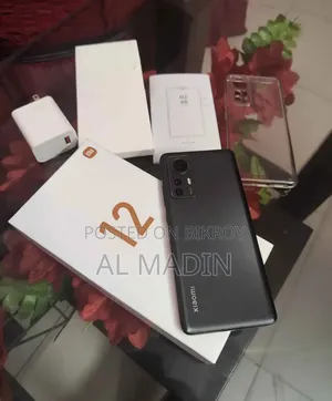 শাওমি ১২এক্স ২৫৬ জিবি ব্ল্যাক