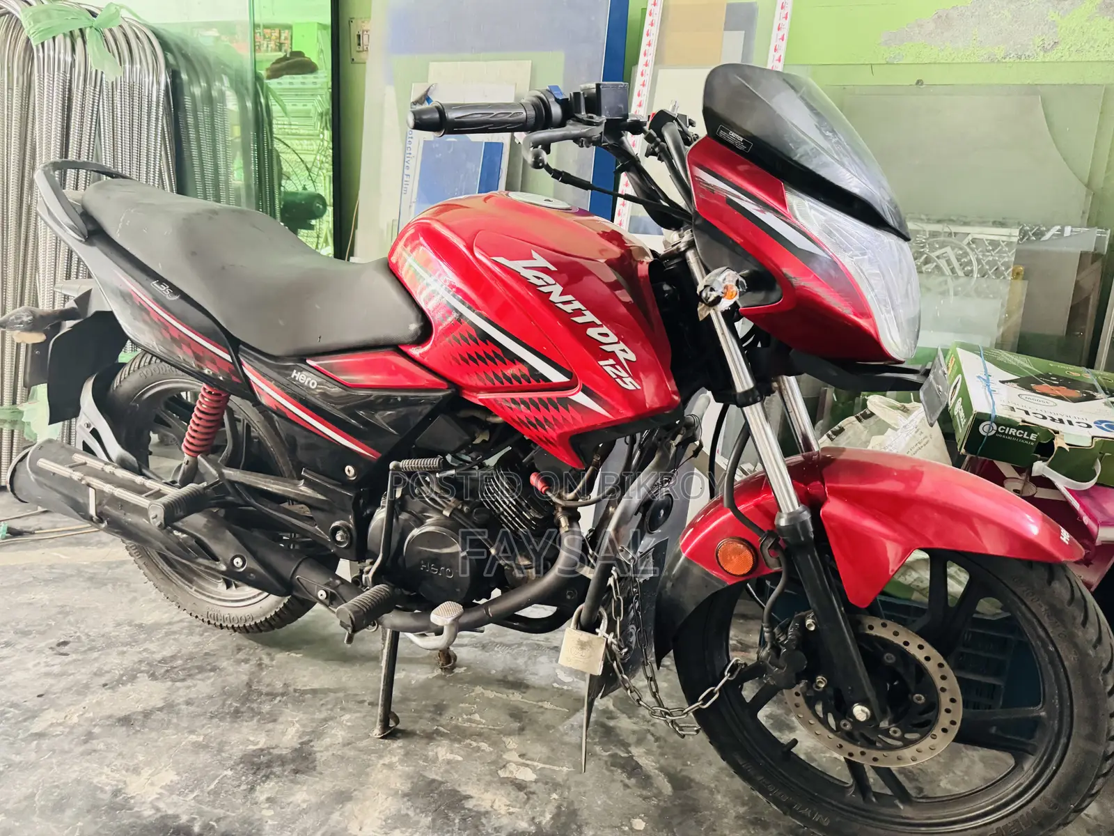 নতুন হিরো ইগনিটর ২০২২ লাল