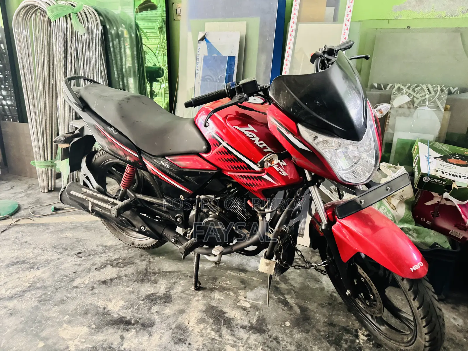 নতুন হিরো ইগনিটর ২০২২ লাল