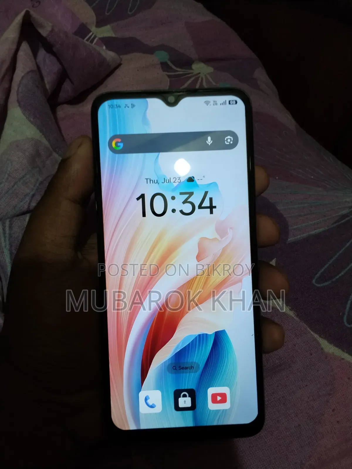 অপ্পো এ৩৮ ১২৮ জিবি রোজ গোল্ড