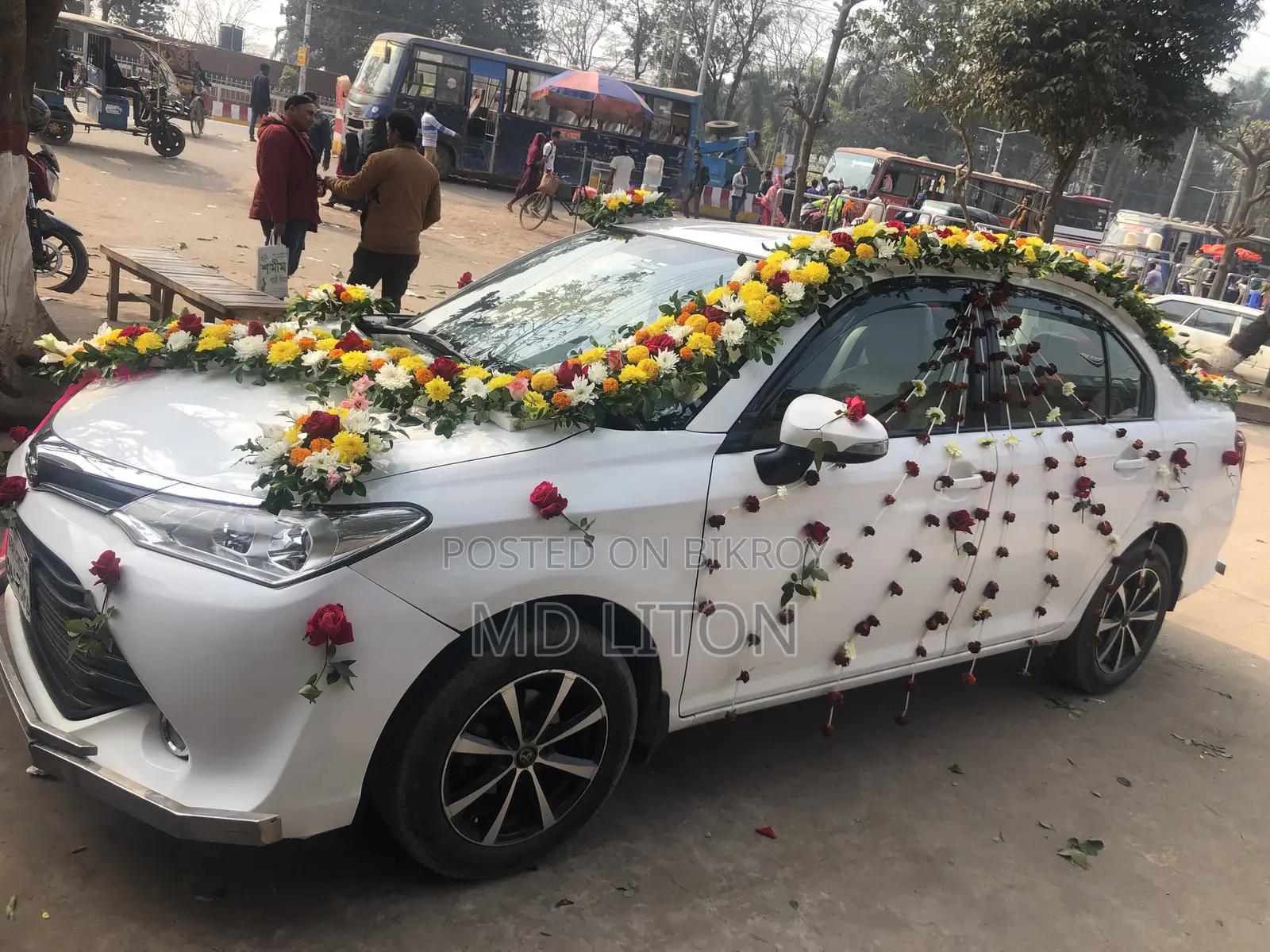 টয়োটা অ্যাক্সিও ১.৫ জি টুডব্লিউডি ২০১৫ সাদা