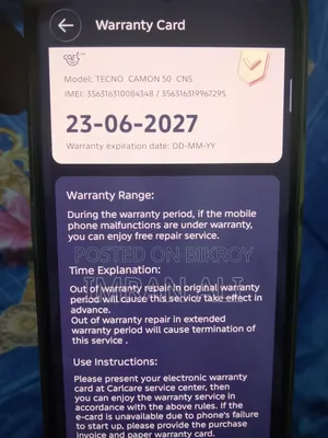 Tecno Camon 50 256 GB Black