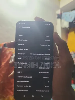 Vivo Y11 32 GB Blue