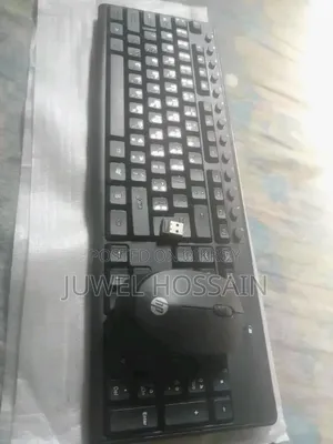 Desktop Computer Laptop, Wireless Keyboard and Mouse