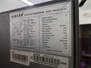 Singer Double Door Refrigerator
