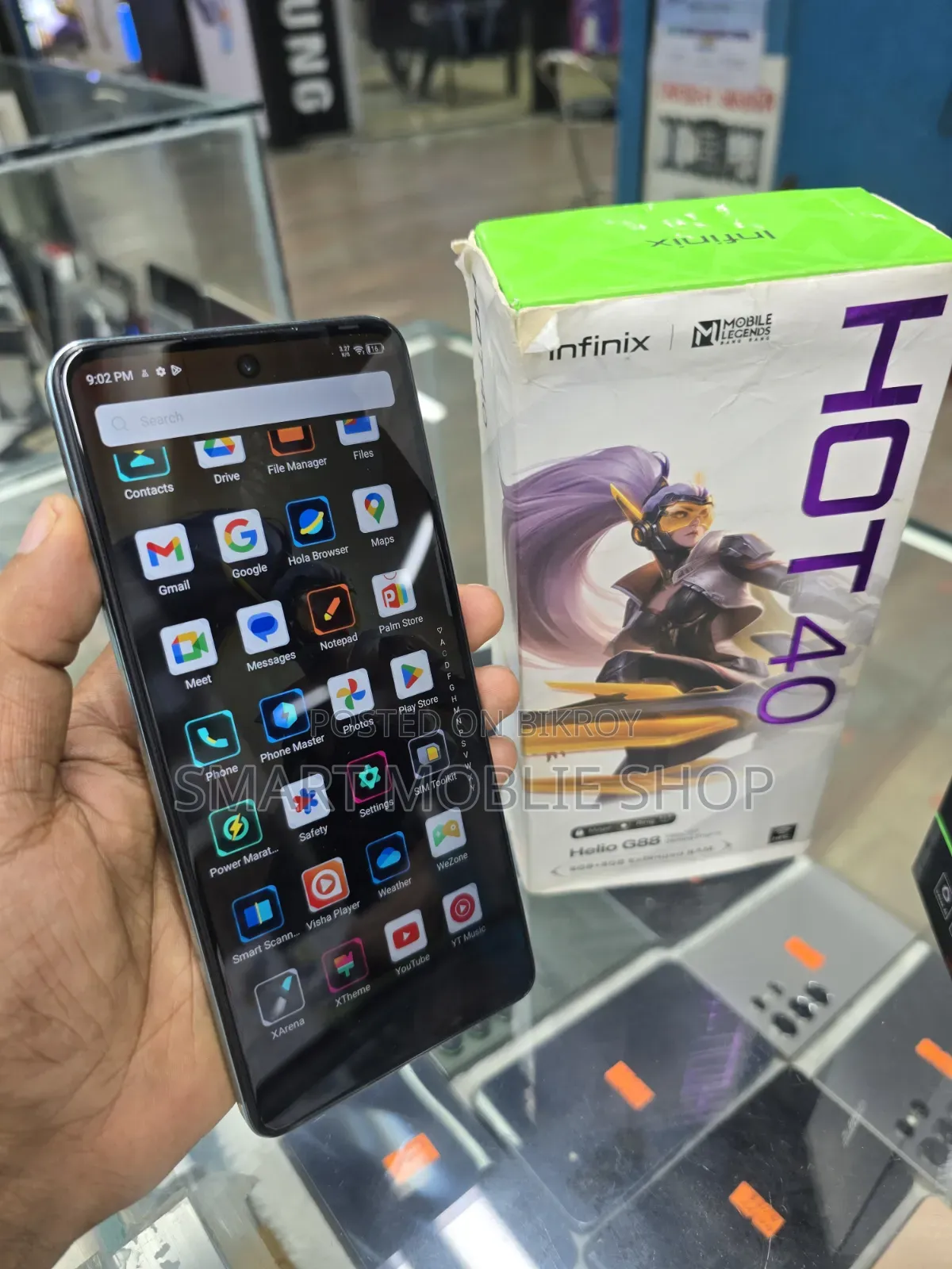 Infinix Hot 40 128 GB Bronze
