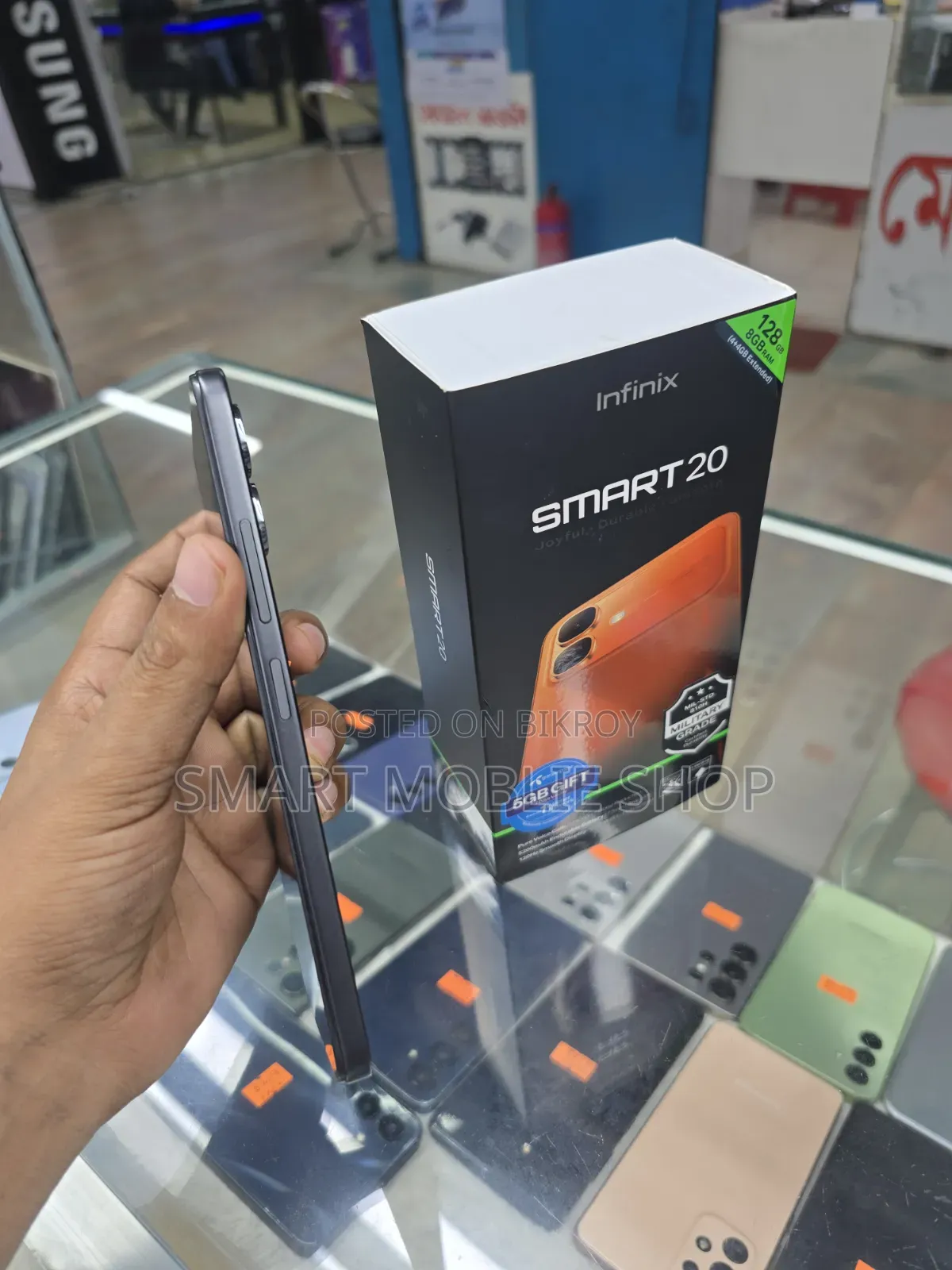 ইনফিনিক্স স্মার্ট ২০ ১২৮ জিবি ব্ল্যাক