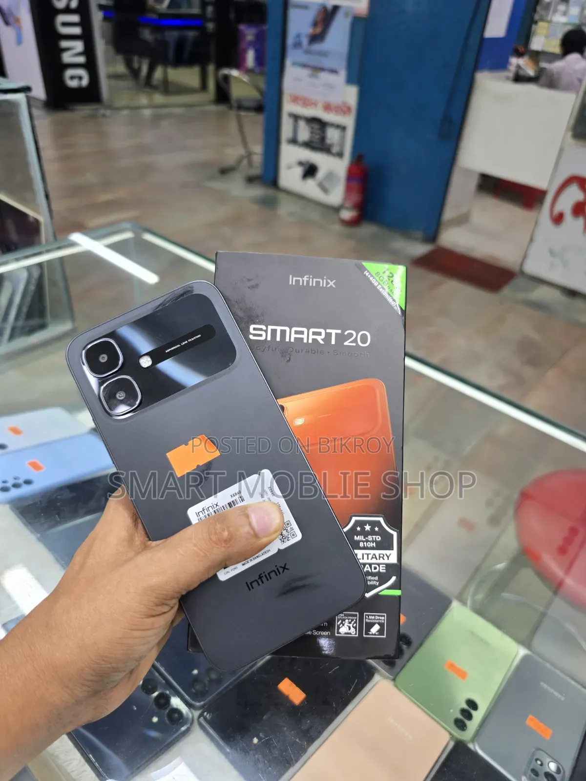 ইনফিনিক্স স্মার্ট ২০ ১২৮ জিবি ব্ল্যাক