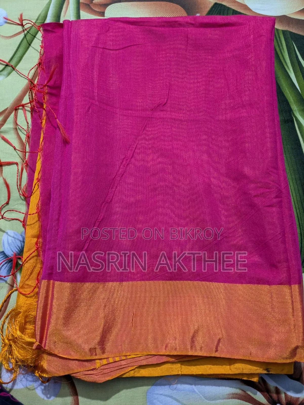 Yellow Saree
