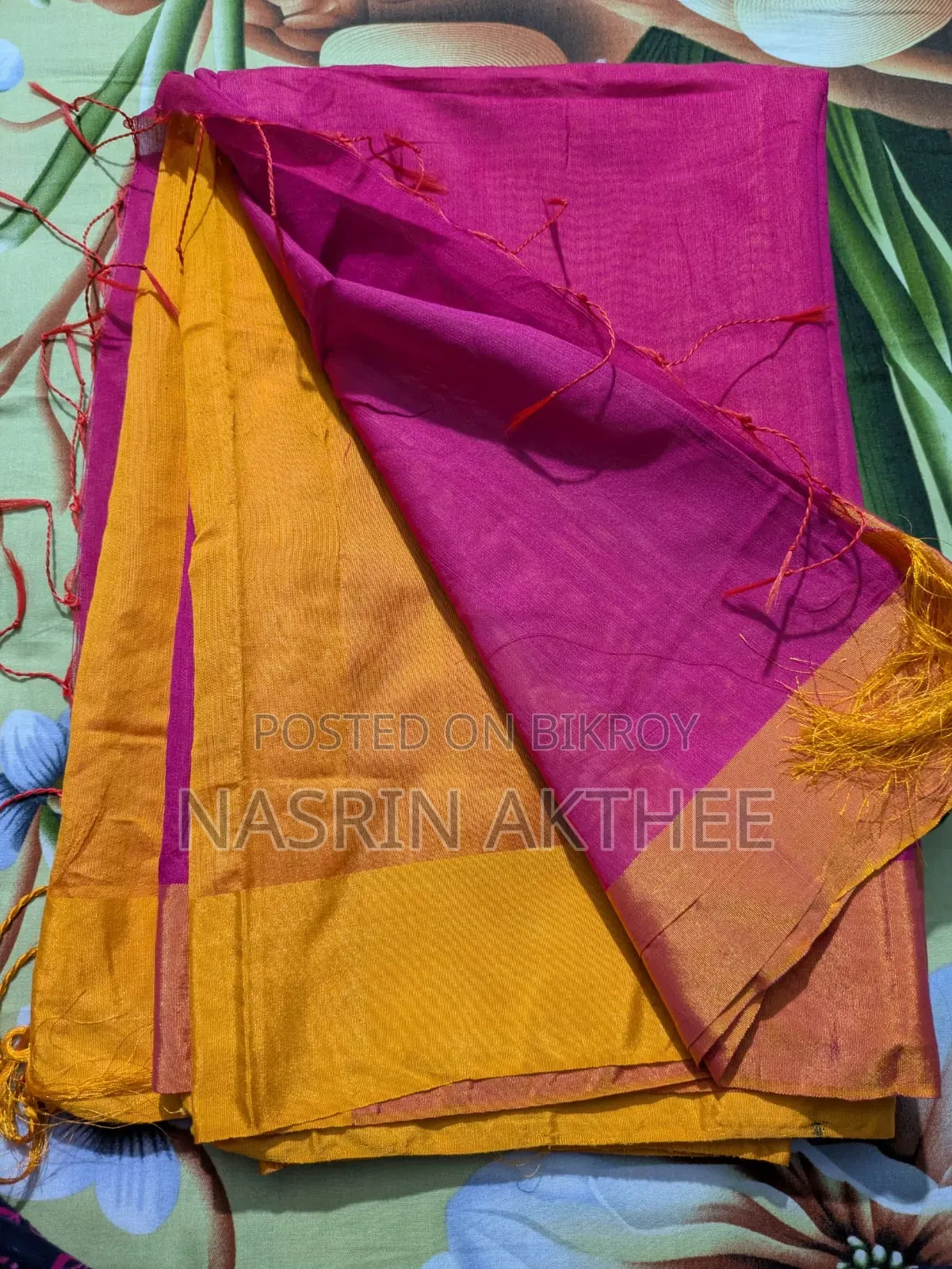 Yellow Saree