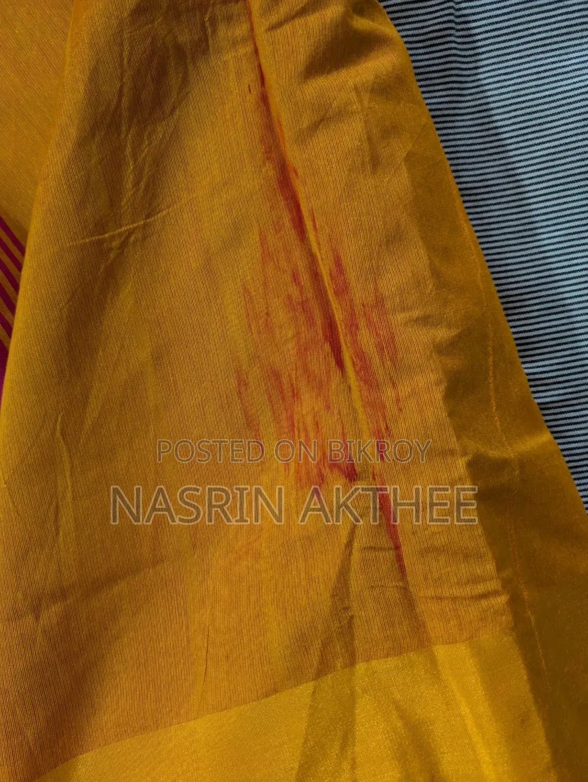 Yellow Saree