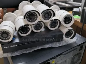 CCTV 8ch NVR 8pcs 2mp Bullet Camera