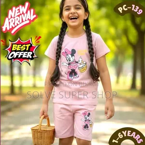 Kids Comfortable T-Shirt and Pants Set