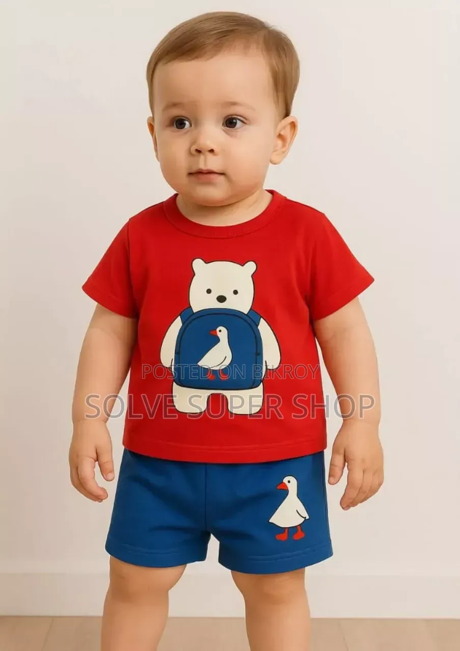 Comfortable T-Shirt and Pant Set for Kids