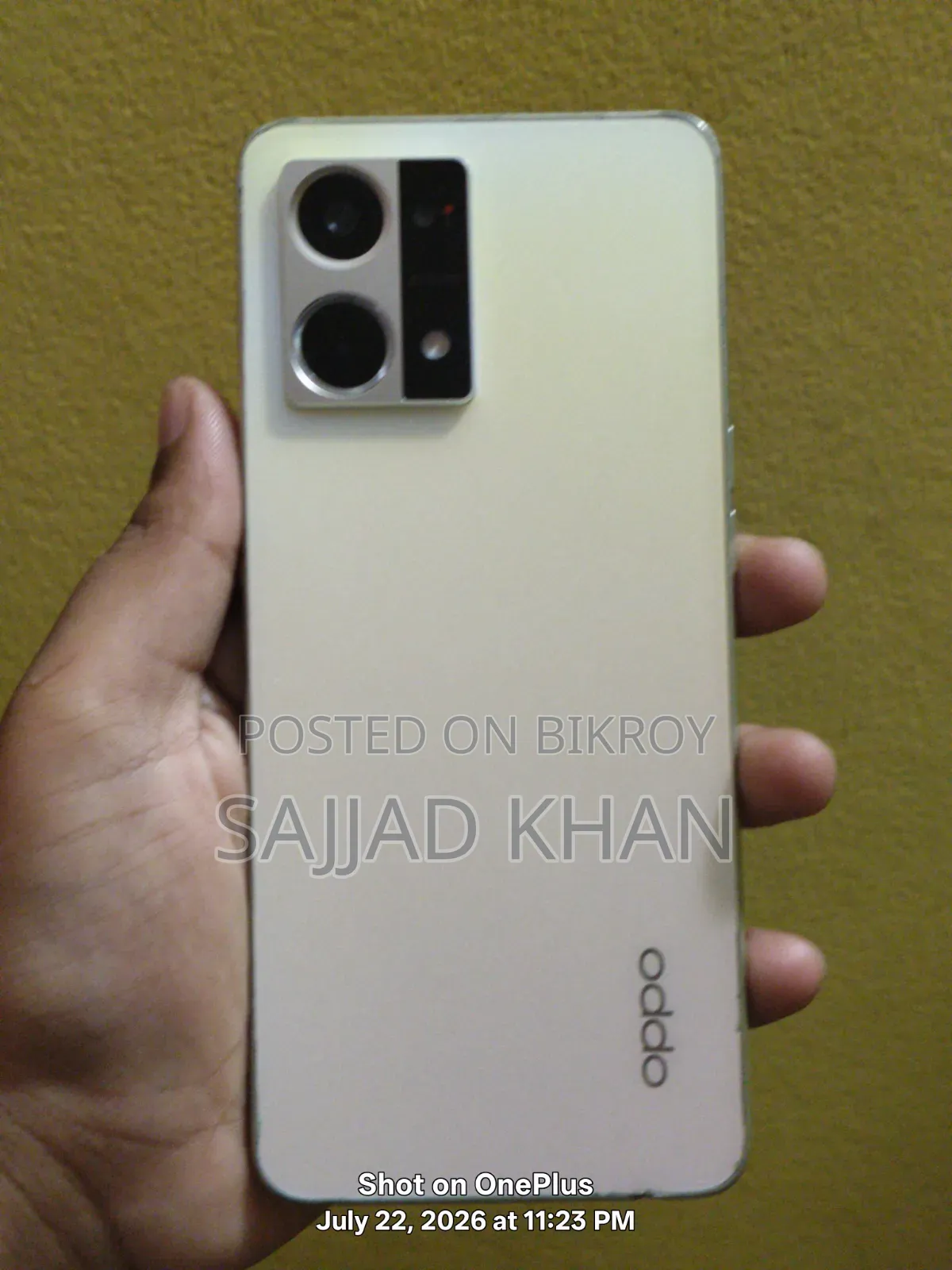 ওপ্পো এফ২১এস প্রো ১২৮ জিবি ইয়েলো