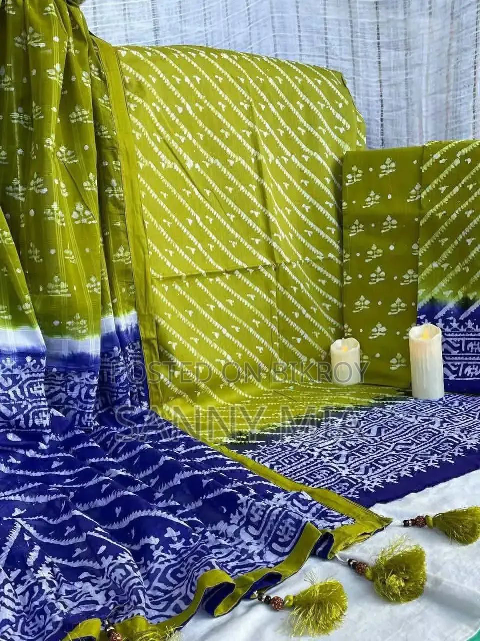Beautiful Batik Cotton Three-Piece Collection