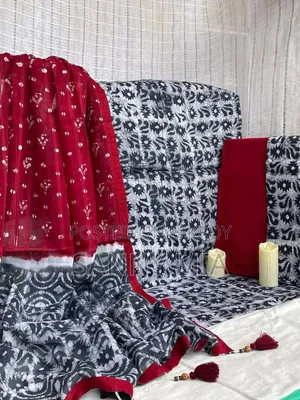 Beautiful Batik Cotton Three-Piece Collection