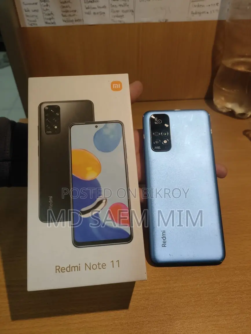 শাওমি রেডমি নোট ১১ ১২৮ জিবি ব্লু
