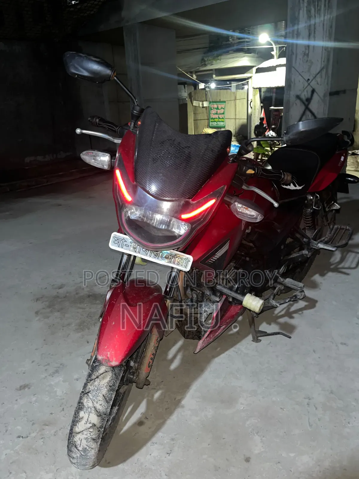 TVS Apache RTR 160 2V 2021 Red
