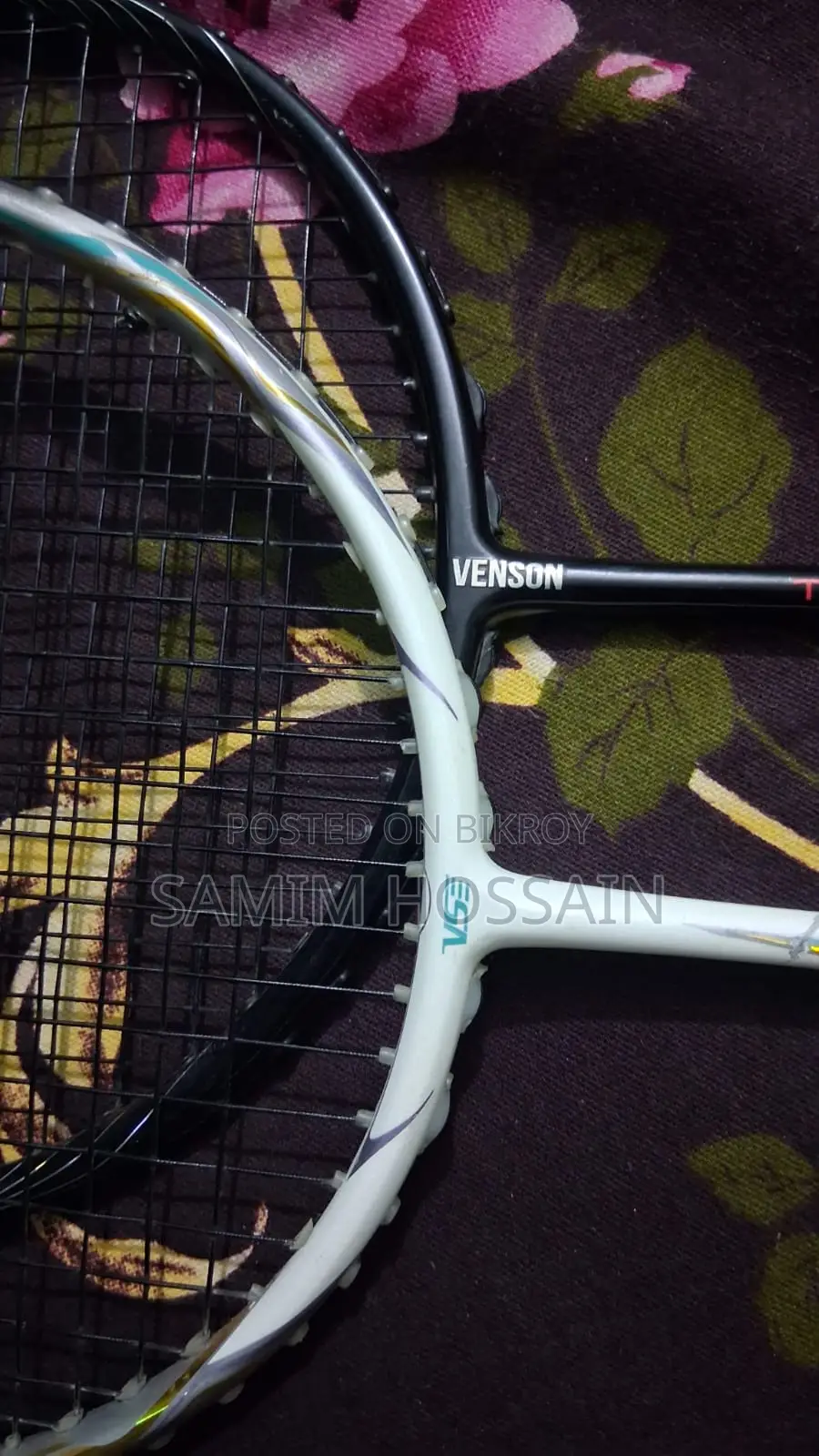 VSE Titan 7 & Turbo Power 300 Badminton Racket (Fresh Condition)
