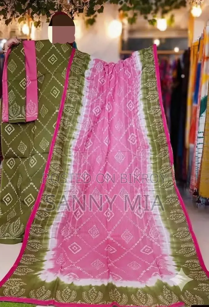 Beautiful Batik Cotton Three-Piece Collection