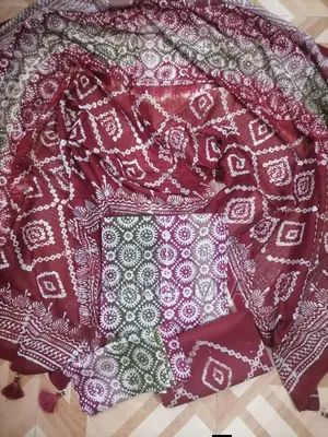 Beautiful Batik Cotton Three-Piece Collection