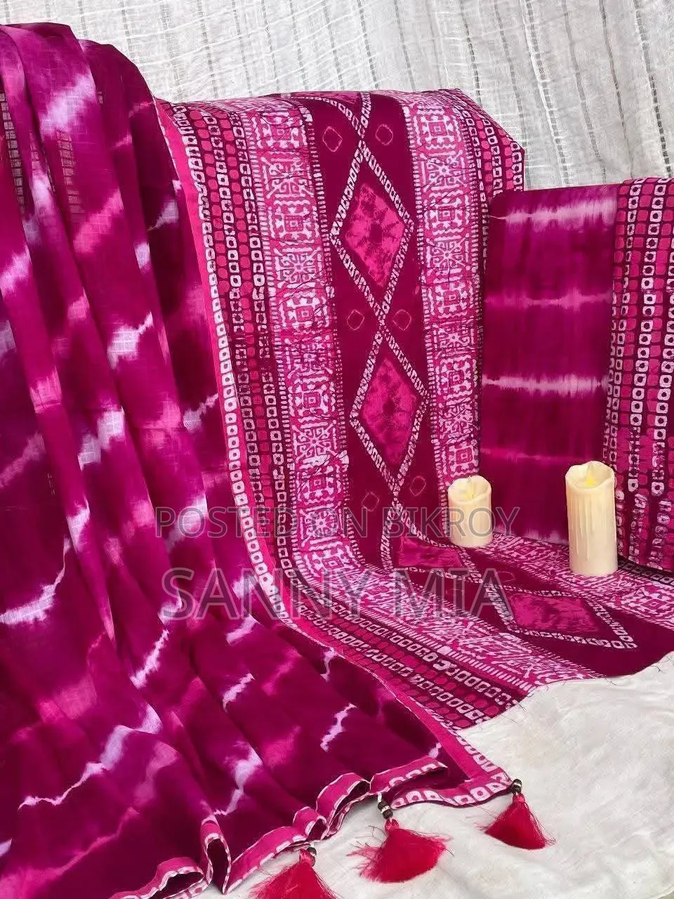 Beautiful Batik Cotton Three-Piece Collection