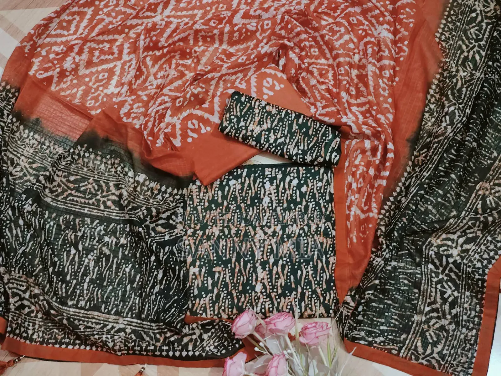 Beautiful Batik Cotton Three-Piece Collection