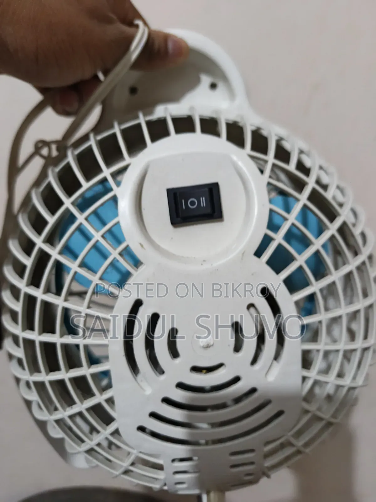 Solar Table Fan