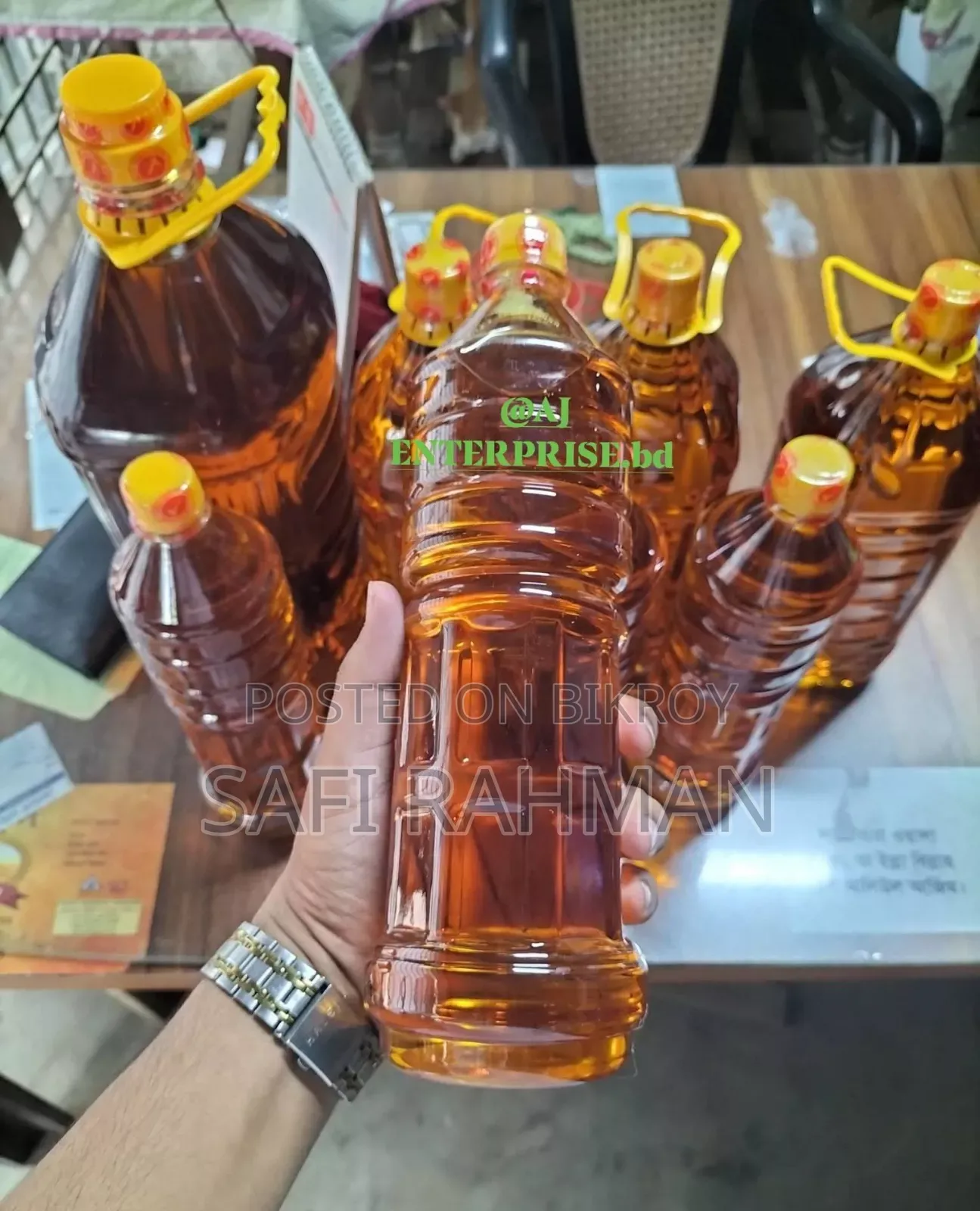 Cold-Pressed Mustard Oil (1st Grade)