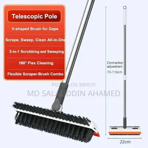 Cobweb Duster + 3 in 1 Cleaning Brush + Magic Sponge + 3 in 1 Cleaning Brush