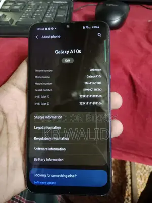 Samsung Galaxy A10s 32 GB Blue