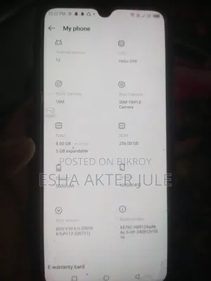 Infinix Note 12 (2023) 256 GB White
