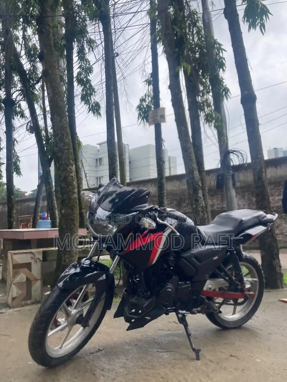 TVS Apache RTR 160 2V 2022 Black