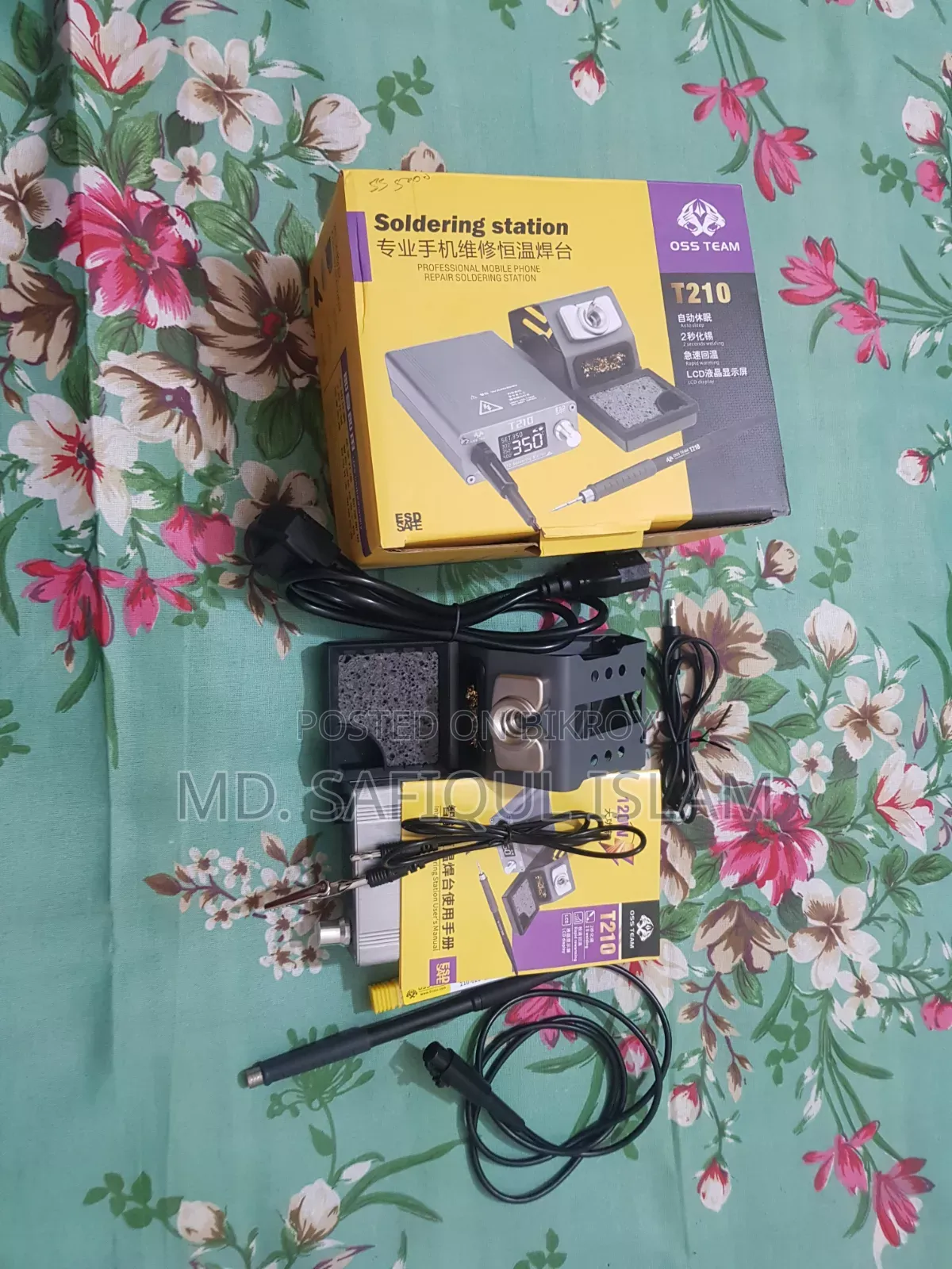 Mobile Repairing Soldring Iron Kit