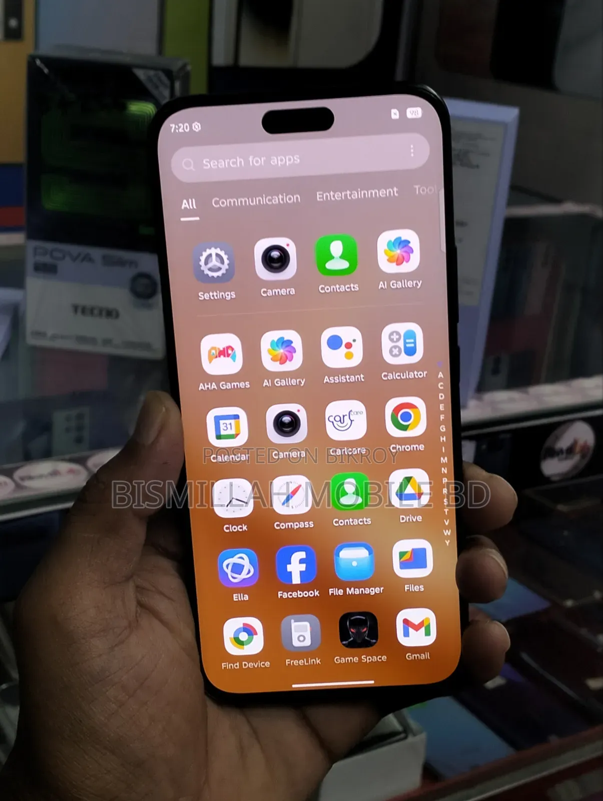 Tecno Pova Slim 5G 256 GB Black