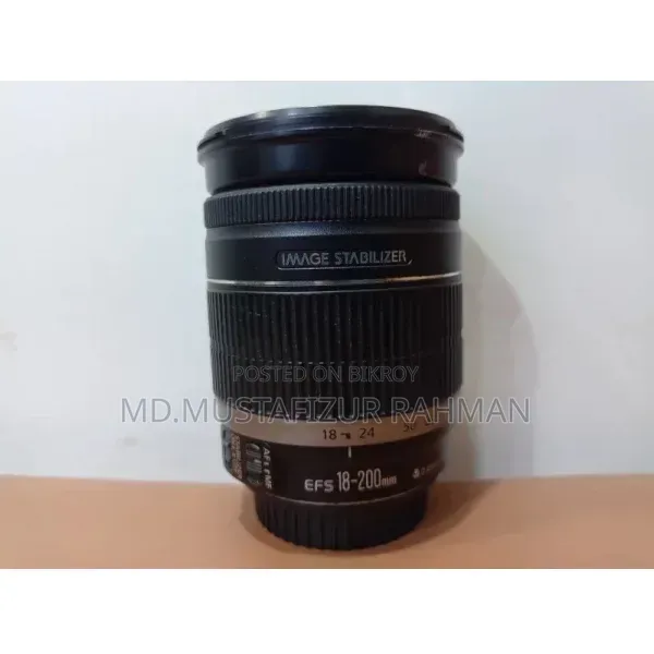 Canon 18-200mm Zoom Lens – ভালো কন্ডিশন