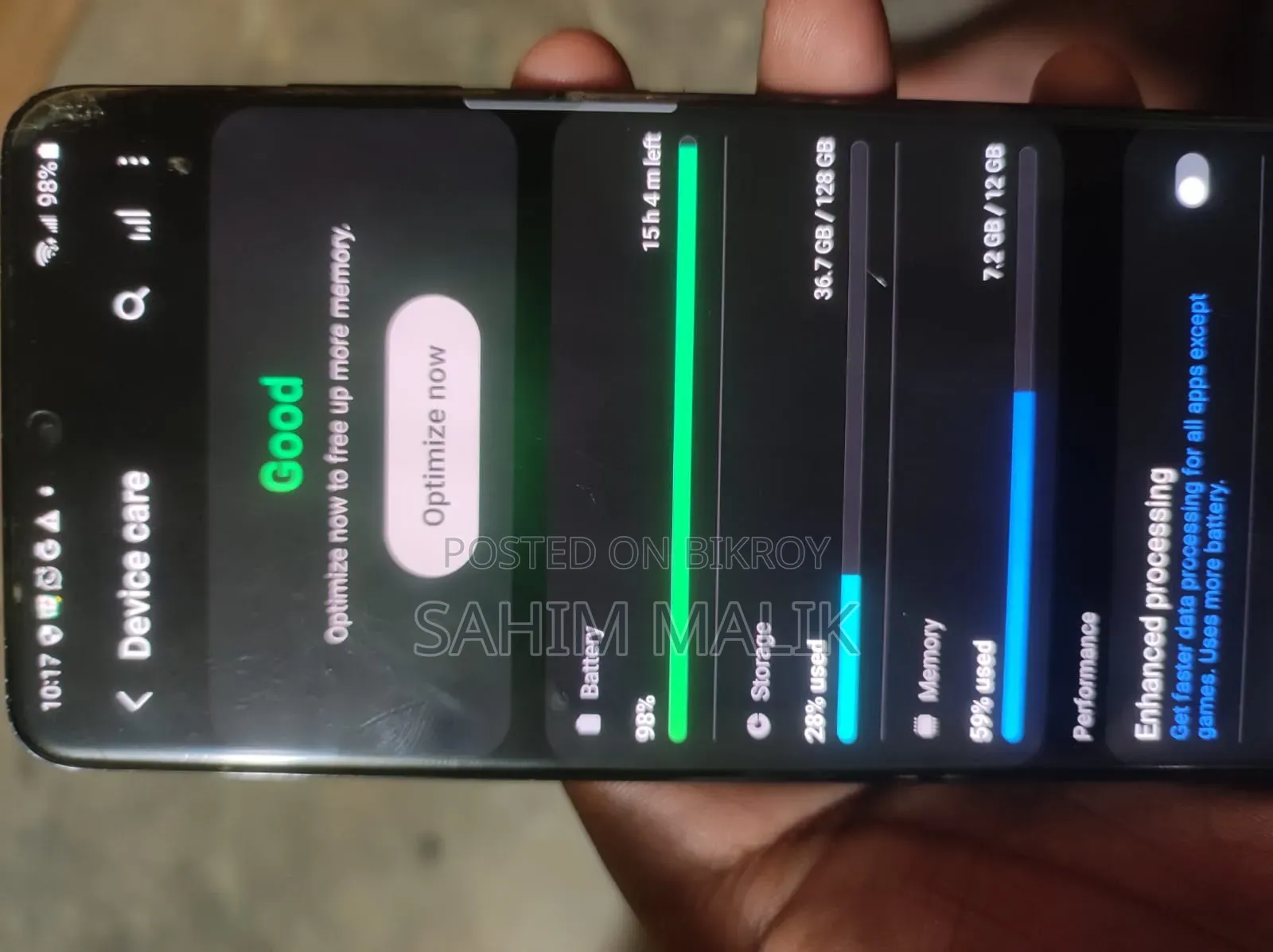 Samsung Galaxy S20+ 5G 128 GB Black