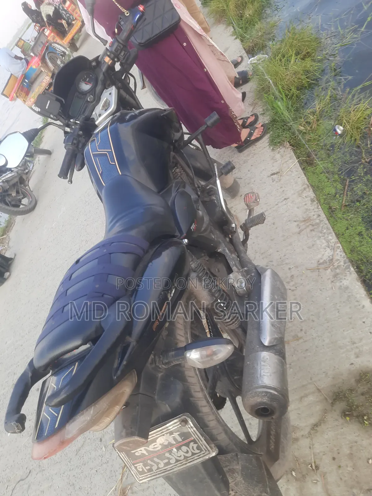 টিভিএস অ্যাপাচি আরটিআর ১৬০ টুভি ২০১১ ব্ল্যাক