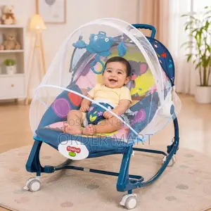 4 in 1 Baby Bouncer With Mosquito Net
