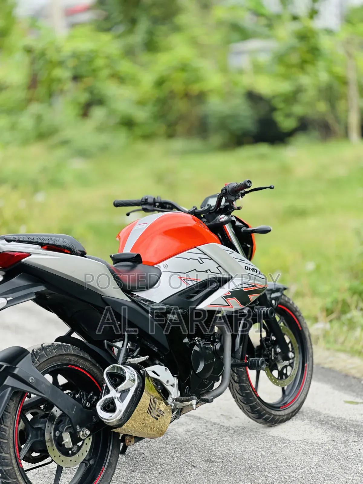 Suzuki Gixxer 2024 Orange